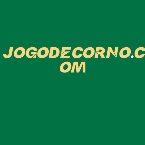 Logo da JOGODECORNO